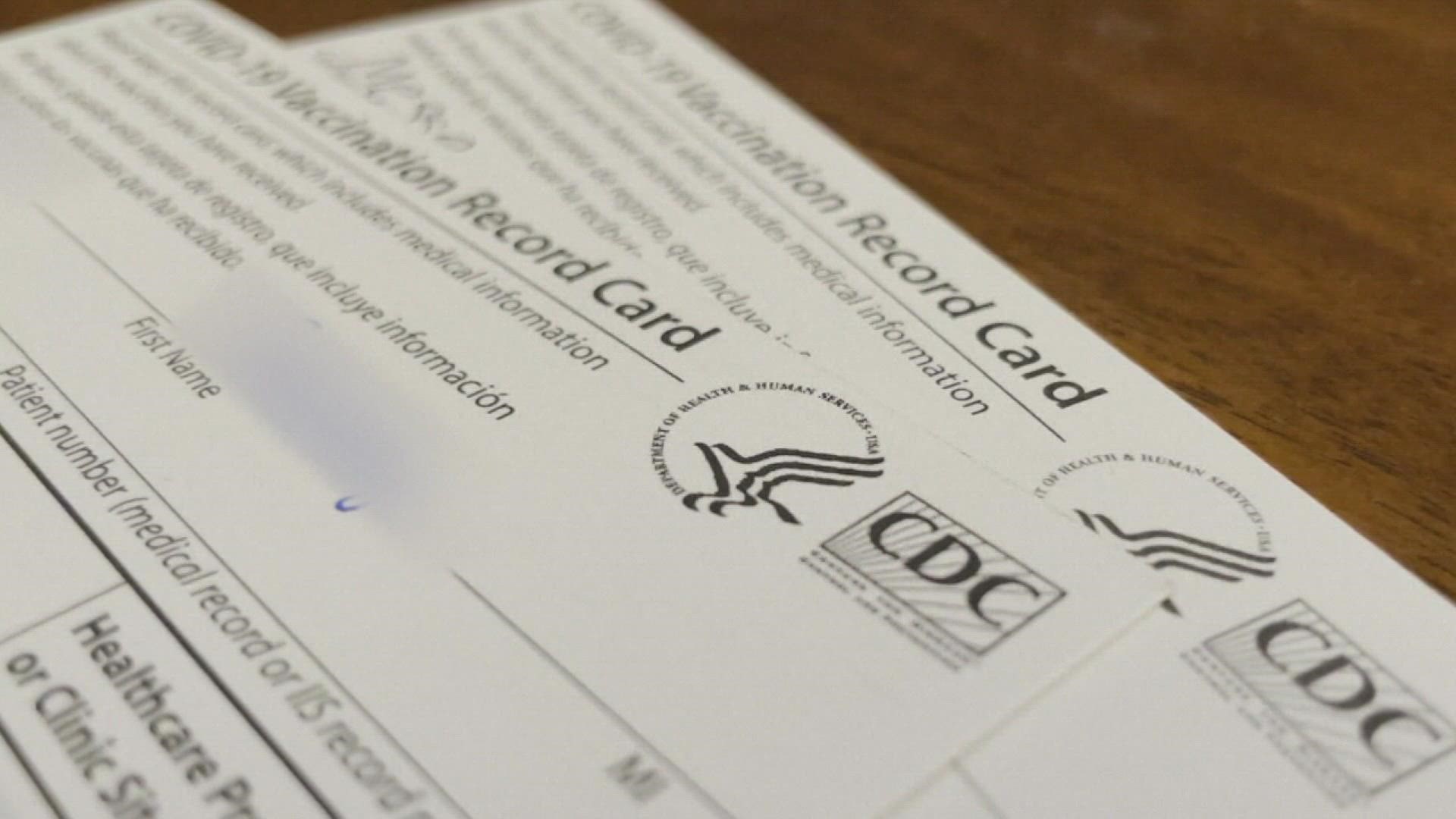The black market for fake vaccination cards is booming.