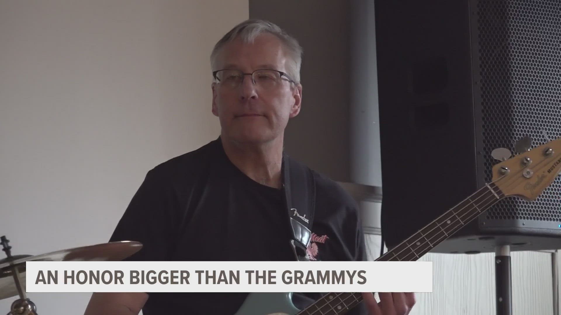 David Kurdziel, a bass guitarist with Gerry Kaminski's Polka Network, recently learned he has earned an award that he calls "icing on the cake" for his career.